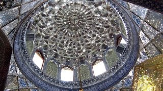 伊朗．設拉子．鏡面清真寺－－－＞光明王之墓（Aramgah-e Shah-e Cheragh）＆綠鏡清真寺（imamzadeh-ye Ali Ebn-e Hamze）