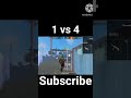 #freefire #video #1k #subscribe 1vs 4/#RAFTAAR Gaming Live