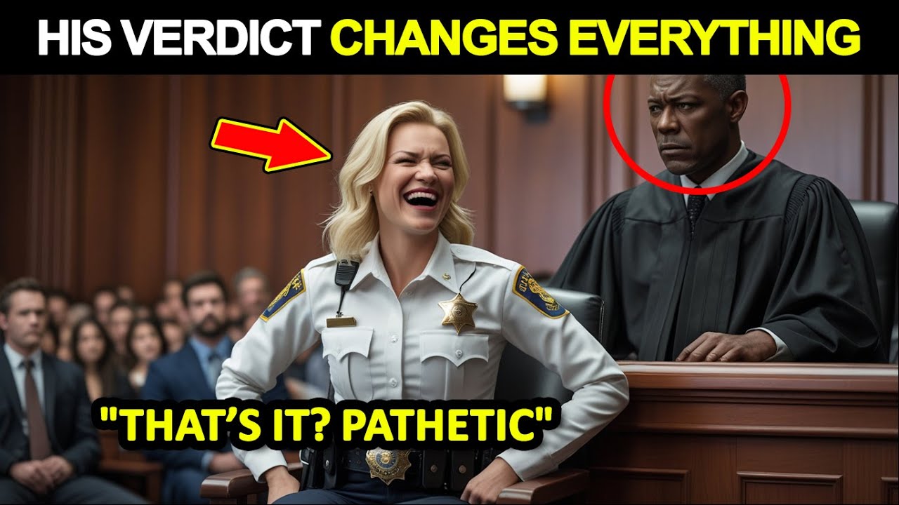 Arrogant White Female Officer Disrespects Black Judge His Verdict