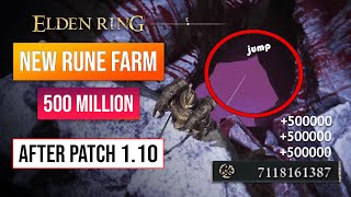 Elden Ring Rune Farm | After Patch 1.10 | 500+ Million Runes In Minutes!