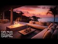 Relaxing Bossa Nova & Jazz Piano Music - Calming Seaside Cafe Ambience for Good Mood