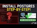 How to Install PostgreSQL & pgAdmin 4: Step-by-Step SQL Setup Guide | The Analytics Flow