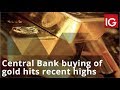 Central Bank buying of gold hits recent highs