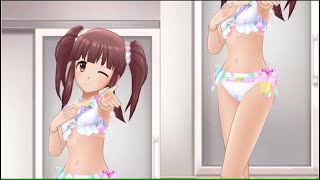 〈リクエスト〉楽園（緒方智絵里）【オリジナル水着（デレステ版ドレスオーダー）】