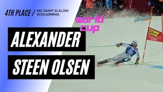 Alexander Steen Olsen WC GS Schladming 1/23/24