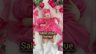 Unique Baby Girls Name Starting B Letter✅ #parenting #ytshortsindia