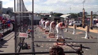 3rd Heat 350mm Underhand Championship of Australia Ekka 2013