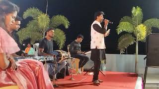 live event chikhli present byy:-actopad yogesh choudhary amravati gayak:-Rajkumar nimbokar amravati