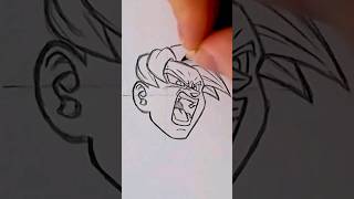 Drawing Goku SSGSS Unstoppable Power