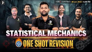 Statistical Mechanics || One Shot Revision | CSIR-NET 2025, GATE, JEST | Padekar Sir | D PHYSICS