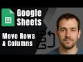 Move Rows and Columns Fast in Google Sheets (Drag & Drop or Shortcut Method)