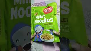 SLURRP FARM MILLET NOODLES Highly nutritious , no refined flour unboxing from Amazon 🍜📦🛒😊.#unboxing