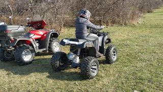 trying a new 4000W ELECTRIC ATV