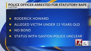 Gaston officer accused of statutory rape, NC SBI says