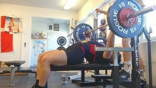 150KG Bench Press at 17... But without legs