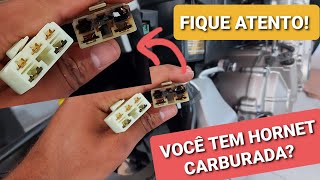 Tem hornet? CB 500? Fique atento a essa Dica! plug do retificador