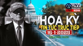 Tin tức trực tiếp buổi sáng ở mỹ 17-1-2025 | BREAKING NEWS | UNV Tin Buổi Sáng 【A5163】