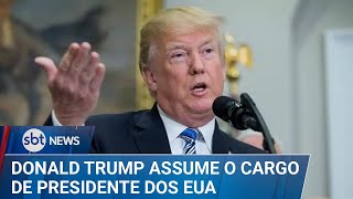 SBT News: Donald Trump toma posse como presidente dos EUA nesta segunda-feira (20)