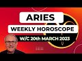 Aries Horoscope Weekly Astrology from 20th March 2023
