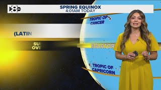 Spring is here! How does the spring equinox happen?