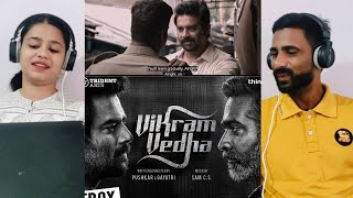 Vikram Intro Scene Reaction | Vikram Vedha Movie Scene Reaction | REACTION