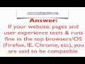 What is Browser Compatibility? (Browser Testing)