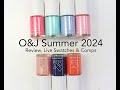 Olive & June Summer 2024 Collection: Reveiw, Live Swatches & Comparisons