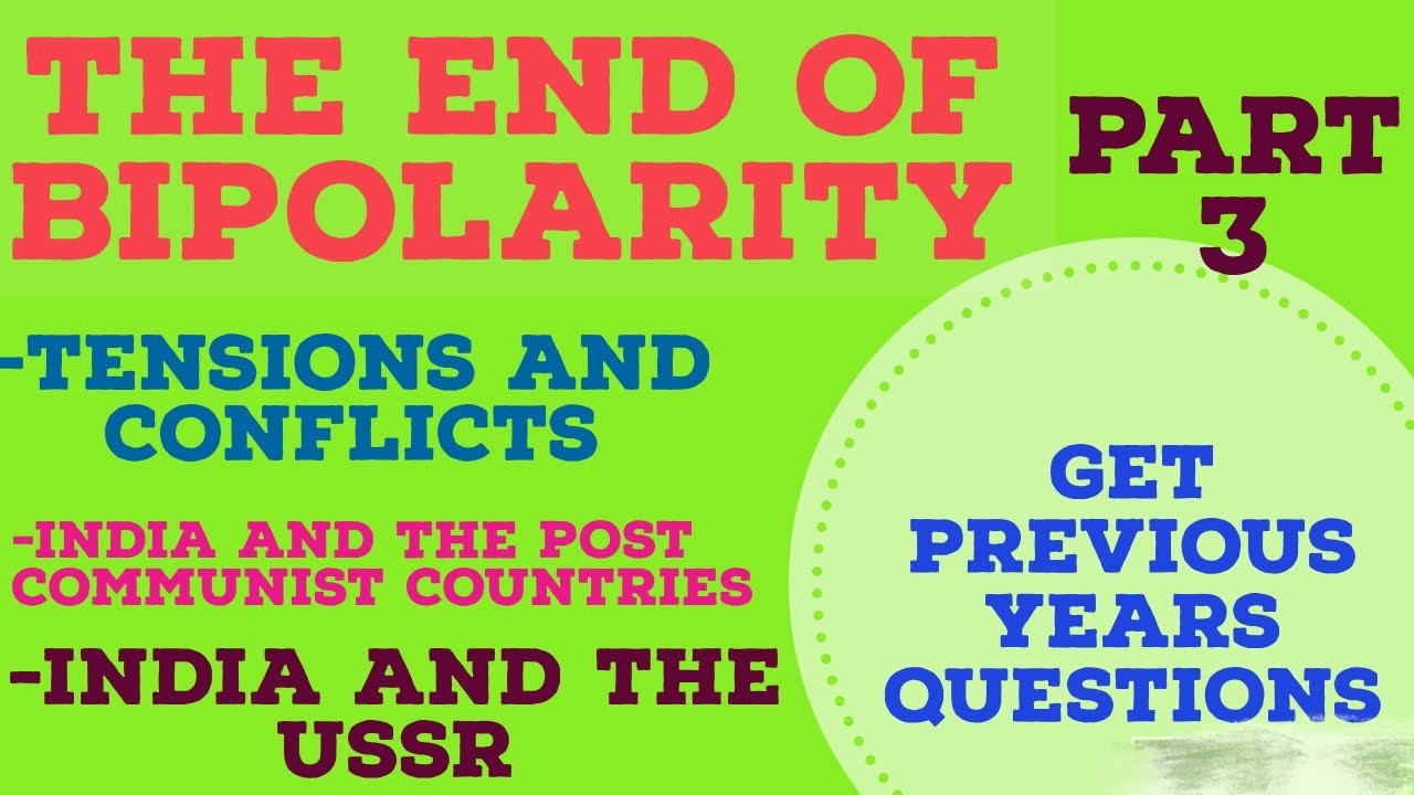 CH2-The End Of Bipolarity | PART 3 | Class 12 |Political Science |CBSE ...