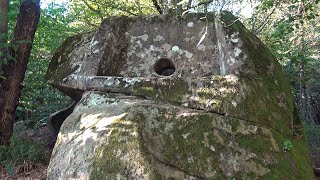 Ancient dolmens near the village of Lazarevskoye. Sochi resort. Russia