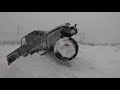 awesome 2x brushless upgrades 1 5 scale rc truck 4x4 test on snow.