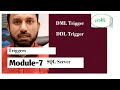 SQL Server Triggers, DML and DDL Triggers