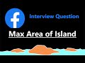 Max Area of Island - Leetcode 695 - Python
