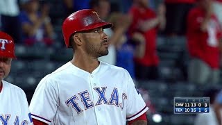 CWS@TEX: Desmond brings in two with a triple