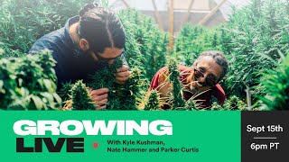 Growing Live with Kyle Kushman, Nate Hammer and Parker Curtis | September 15th