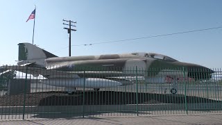 F-4 and B-17. WW2 \u0026 Vietnam War Veterans Memorial. Tulare, California. 2022.