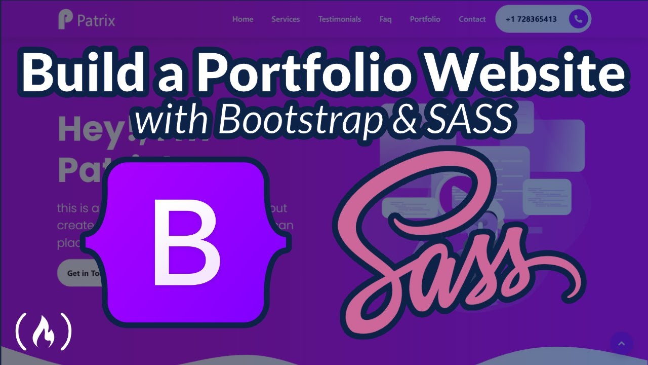 Learn Bootstrap 5 And SASS By Building A Portfolio Website - Full ...