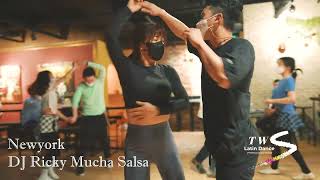 [DJ Ricky - Mucha Salsa] 반이 \u0026 시영(SSC, 자오코댄서즈)Salsa Social at Newyork El Cafe Latino 뉴욕