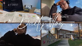 STUDY VLOG| Ders Çalışma Günlüğüm -1  #yks #yks2025