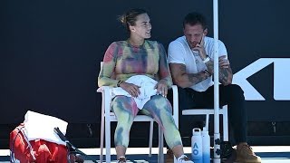 Jackie Chan Steals the Show at Australian Open Final! Aryna Sabalenka Reacts!\