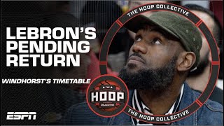 LeBron James is NOT close to returning! - Brian Windhorst | The Hoop Collective