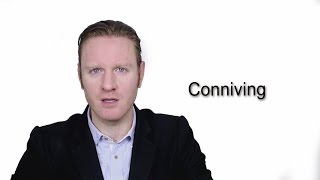 Conniving - Meaning | Pronunciation || Word Wor(l)d - Audio Video Dictionary