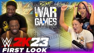 WWE 2K23 First Look: WARGAMES with Big E, Dakota Kai, Shayna Baszler & Austin Creed!