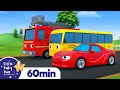 Vehicle Sounds Song +More Nursery Rhymes and Kids Songs | Little Baby Bum