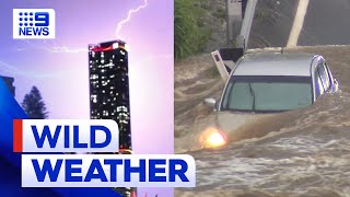 Flooding emergency hits South-East Queensland | 9 News Australia