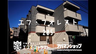 【八王子市台町　賃貸アパート】エフ・フォレスト　室内動画　アパマンショップ　エスエストラスト