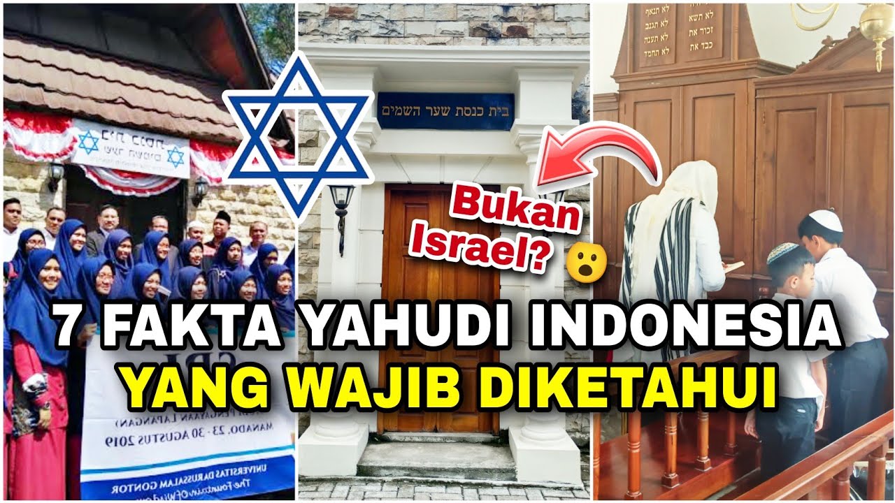 7 Fakta Agama YAHUDI Di INDONESIA Yang Wajib Diketahui‼️No 2 Salah ...