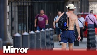 UK records ‘highest ever’ temperature as heatwave scorches country