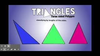Topic 15.2: Classifying Triangles