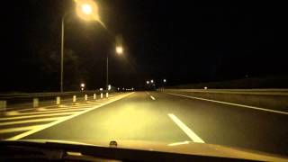 常磐自動車道　下り　夜　三郷スマート　⇒　常磐冨岡IC　2014/07/29