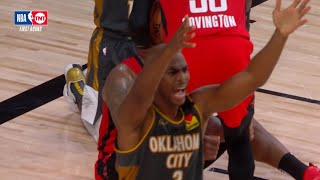 Chris Paul get a technical after Dennis Schroder gets called for a charge | Game 6 | Rockets vs OKC
